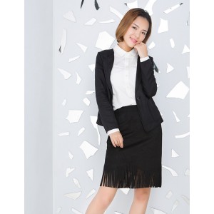 YCCW8-0027 时尚休闲翻领外套