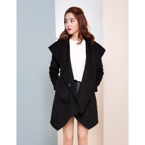 【特惠】 YCDW8-0009 时尚独特显瘦双面羊毛大衣 【特惠】 YCDW8-0009 时尚独特显瘦双面羊毛大衣