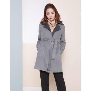 【特惠】 YCDW8-0007 百搭系腰带显瘦双面羊毛大衣 【特惠】 YCDW8-0007 百搭系腰带显瘦双面羊毛大衣